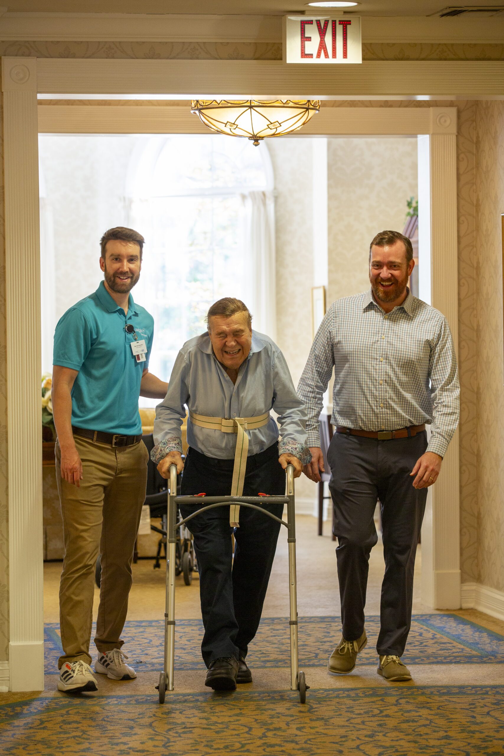 McKnight Place Extended Care staff and residents