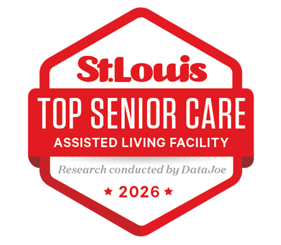 St. Louis Magazine Top Senior Care Assisted Living Facility 2026.