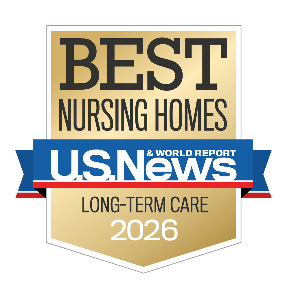 Badge: Rated Best Long-Term Care 2026 by U.S. News & World Report