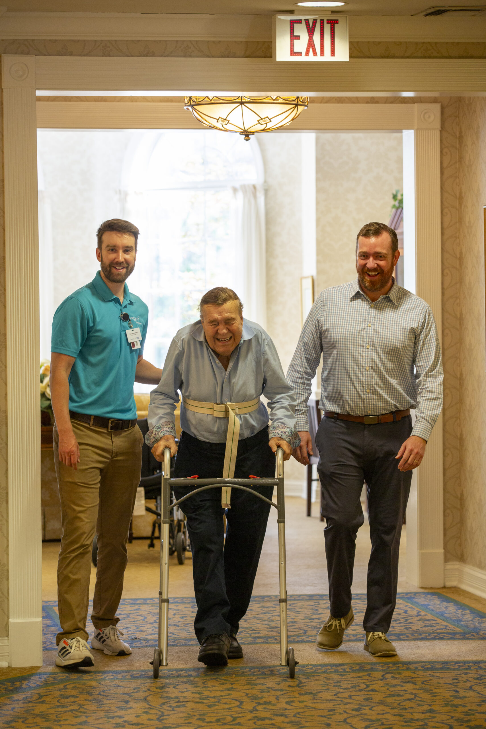 McKnight Place Extended Care staff and residents