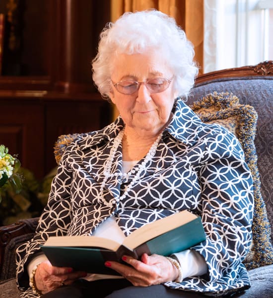 Memory care resident at McKnight Place