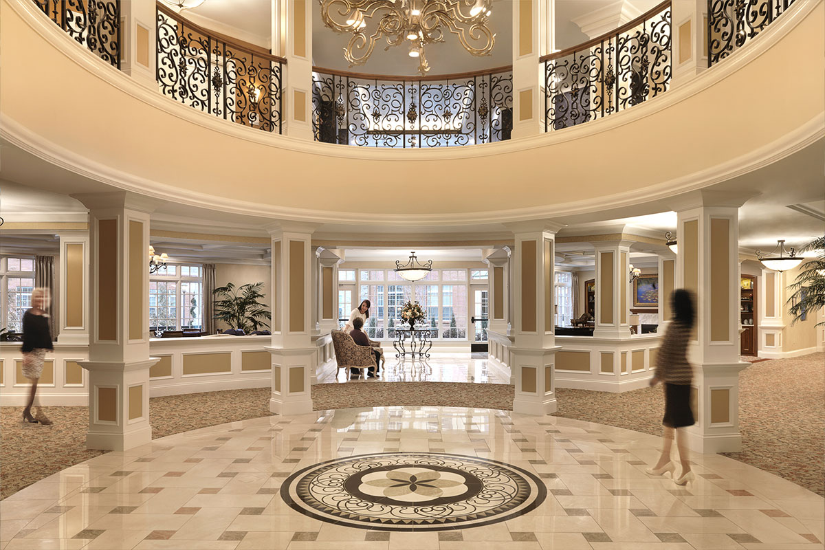 McKnight Place lobby.