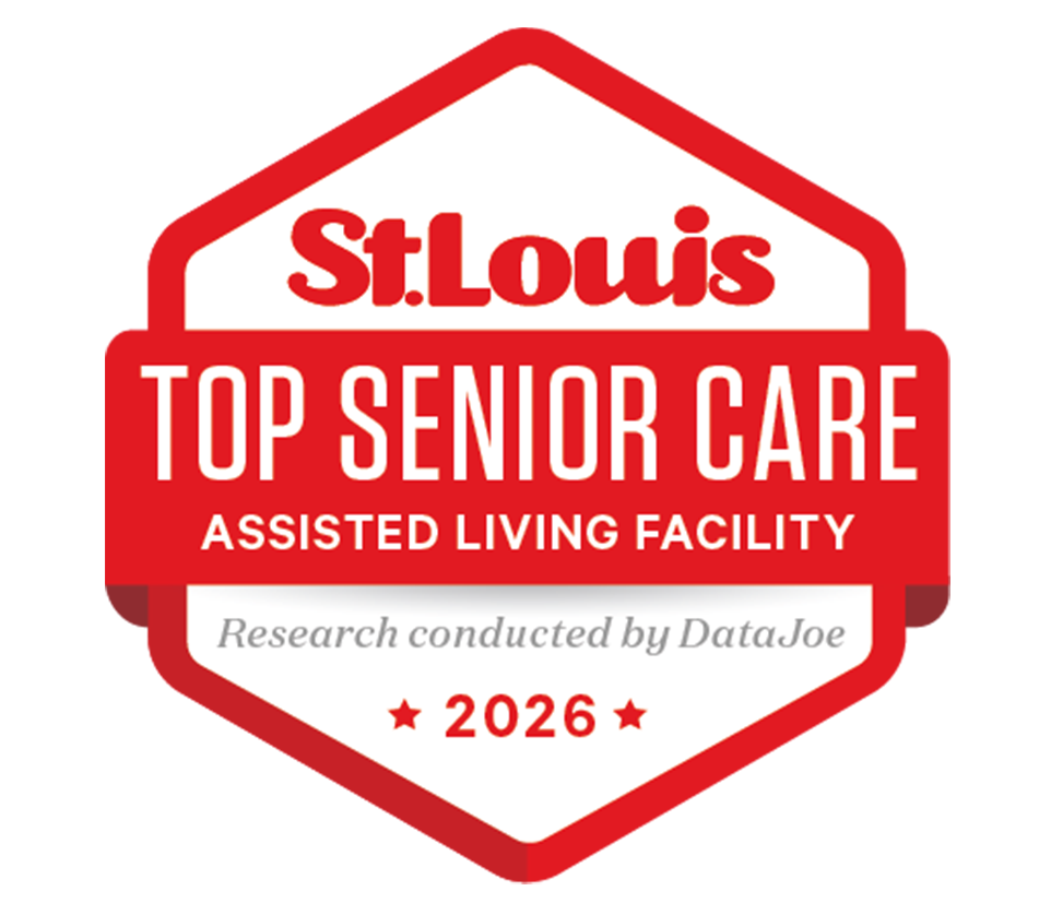 St. Louis Magazine Top Senior Care Assisted Living Facility 2026.